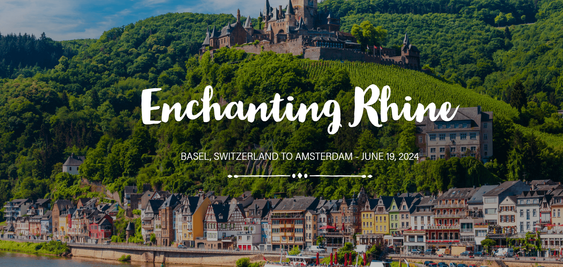Sail the Enchanting Rhine with TravelBug and AMAWATERWAYS! - background banner